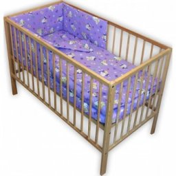Lenjerie Patut Pentru Copii Happy Kid 4 piese Kitty - Mov