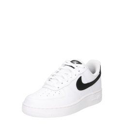 NIKE Sneaker low 'AIR FORCE 1 07' negru / alb