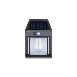 Lampă solar led cu senzor de mișcare 3000K, IP44, 50LM