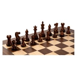 Piese sah Staunton 6 Stallion cu tabla nuc DGT
