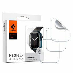 Folie protectie pentru ceas Apple Watch 4 / 5 / 6 / SE / 7 / 8 - 40mm / 41mm, Neo Flex, 3 buc, Spige