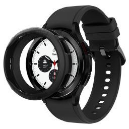 Husa pentru Samsung Galaxy Watch 4 Classic (46mm), Spigen Liquid Air, Matte Black