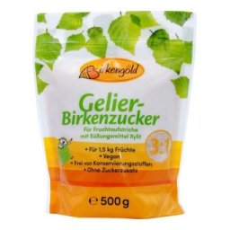 Gelifiant cu xylitol de mesteacan 500g Birkengold