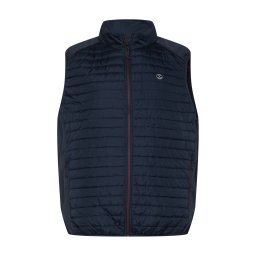 Jack & Jones Plus Vestă bleumarin / gri deschis