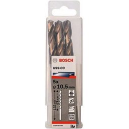 Set 5 burghie pentru metal, 10.5 x 87 x 133 mm