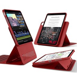 Husa pentru iPad Air 4 (2020) / Air 5 (2022) / Air 11 (2024) - ESR Shift Magnetic - Red