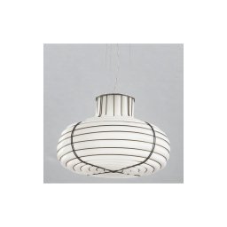 Lustră pe cablu SIRU CHAPEAU 2xE14/40W/230V crom/alb sticlă venețiană