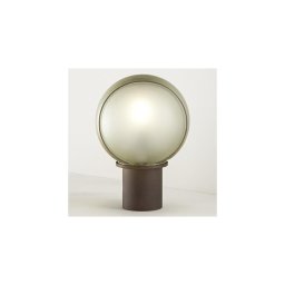 Lampă de masă SIRU FLORET 1xE14/40W/230V maro/gri sticlă venețiană