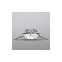 Lustră pe cablu SIRU SUNRISE 1xGX53/10W/230V maro/alb sticlă venețiană