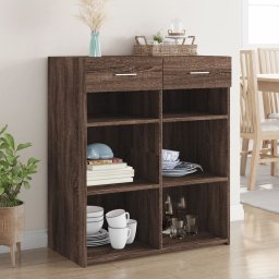 Dulap, stejar maro, 80x42,5x93 cm, lemn prelucrat GartenMobel Dekor