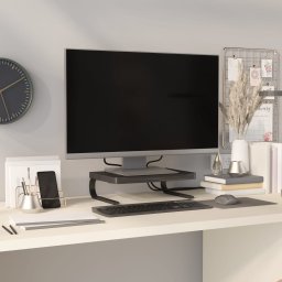 Suport pentru monitor, negru, 37x28x11,5 cm GartenMobel Dekor