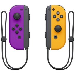 Nintendo Joy-Con, Bluetooth Gamepad Analog / Digital Nintendo Switch, Violet-Portocaliu