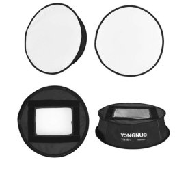 Lumini foto-video Softbox circular Yongnuo YN56-1 compatibil Lampa LED YN600 YN900