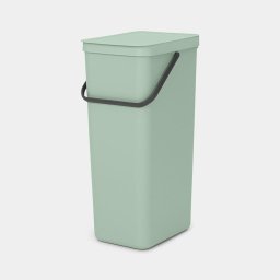 Sort & Go Waste Bin Jade Green 40 L