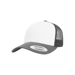 Retro Trucker Colorful Front Dark Grey/White/Dark Grey