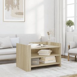 Masuta de cafea, stejar sonoma, 80x50x50 cm, lemn prelucrat GartenMobel Dekor