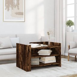 Masuta de cafea, stejar fumuriu, 80x50x50 cm, lemn prelucrat GartenMobel Dekor