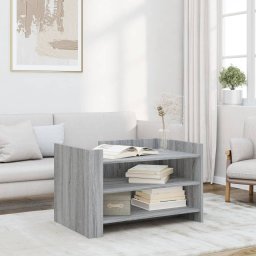 Masuta de cafea, gri sonoma, 80x50x50 cm, lemn prelucrat GartenMobel Dekor