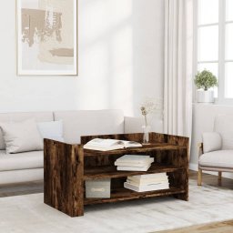 Masuta de cafea, stejar fumuriu, 100x50x50 cm, lemn prelucrat GartenMobel Dekor