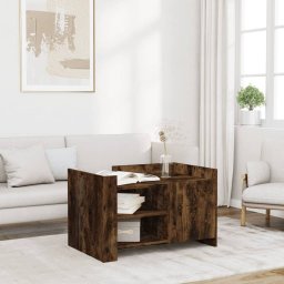 Masuta de cafea, stejar fumuriu, 80x50x50 cm, lemn prelucrat GartenMobel Dekor