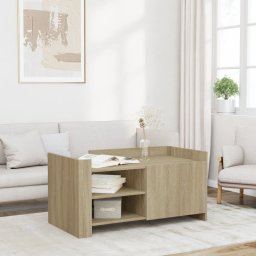 Masuta de cafea, stejar sonoma, 100x50x50 cm, lemn prelucrat GartenMobel Dekor