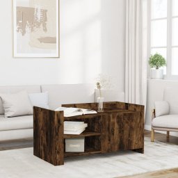 Masuta de cafea, stejar fumuriu, 100x50x50 cm, lemn prelucrat GartenMobel Dekor