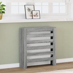 Masca pentru calorifer, gri sonoma, 78x20x82 cm, lemn prelucrat GartenMobel Dekor