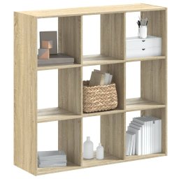 Biblioteca, stejar sonoma, 102x32x102 cm, lemn prelucrat GartenMobel Dekor