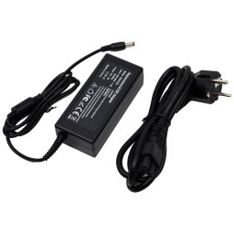 Sursă alimentare 12V 6A cu fir și mufă 5,5×2,1 mm, carcasă plastic, YDS