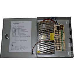 Sursa alimentare, comutatie, cutie metalica, yala, YDS 10A 12V, 9 iesiri partajate
