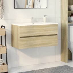 Dulap de chiuveta, stejar sonoma, 90x38,5x45 cm, PAL GartenMobel Dekor