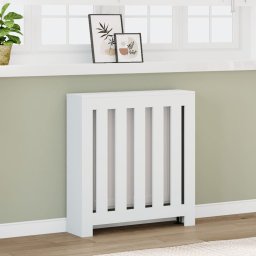 Masca pentru calorifer, alb, 78x20x82 cm, lemn prelucrat GartenMobel Dekor