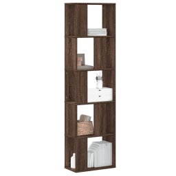 Biblioteca 5 niveluri stejar maro 45x23,5x162,5 cm lemn GartenMobel Dekor