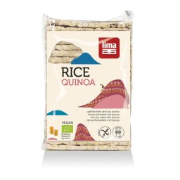 Rondele de orez expandat cu quinoa eco 130g Lima