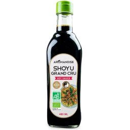 Sos de soya Shoyu Grand Cru bio 480 ml, Aromandise