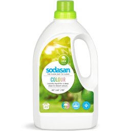 Detergent bio lichid color 1.5L lime SODASAN