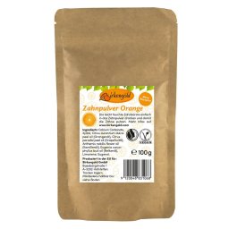 Pasta de dinti pudra cu portocale fara flour refill, 100g, Birkengold