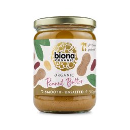 Crema de arahide smooth fara sare eco 500g Biona