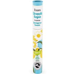 Betisoare parfumate naturale japoneze, lemongrass si benzoin, 30 buc., Aromandise