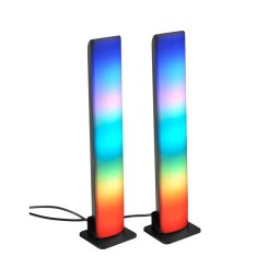 SET 2x lampă LED RGB dimabilă de masă LED/5W/5V + telecomandă