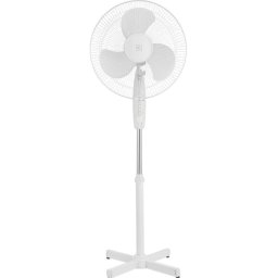 Ventilator cu picior Emma, ultra silentios, 45 W, diametru 40 cm, 3 trepte de viteza, Alb