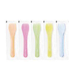 Lingurita Inghetata PS Reutilizabila Multicolor Ambalaj Individual, 9.5 cm, 500 buc