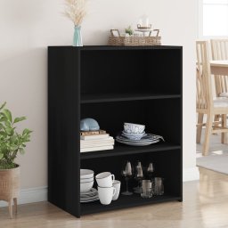 Servanta, negru, 70x41x93 cm, lemn prelucrat GartenMobel Dekor