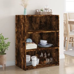 Dulap, stejar fumuriu, 70x41x93 cm, lemn compozit GartenMobel Dekor