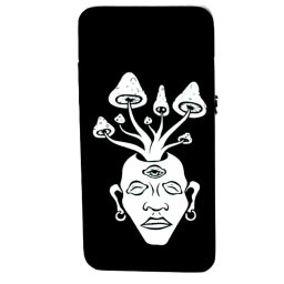 Bricheta antivant metalica Novi Shroom Head cu Plasma si Cablu USB + Husa + Perie curatare + Cutie cadou
