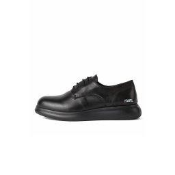KARL LAGERFELD M Laced Up Lace Lo KL22330 00x-black lthr / mono