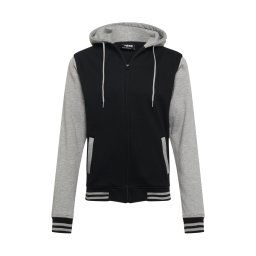 Urban Classics Hanorac gri amestecat / negru