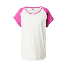 Urban Classics Tricou gri deschis / roz