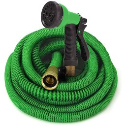 Furtun extensibil pentru gradina SUPER HOSE 50 FT = 15 m VERDE