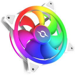 \Cetus 6P-14DLI22W-RGB, 1 ventilator de 140 mm, Alb